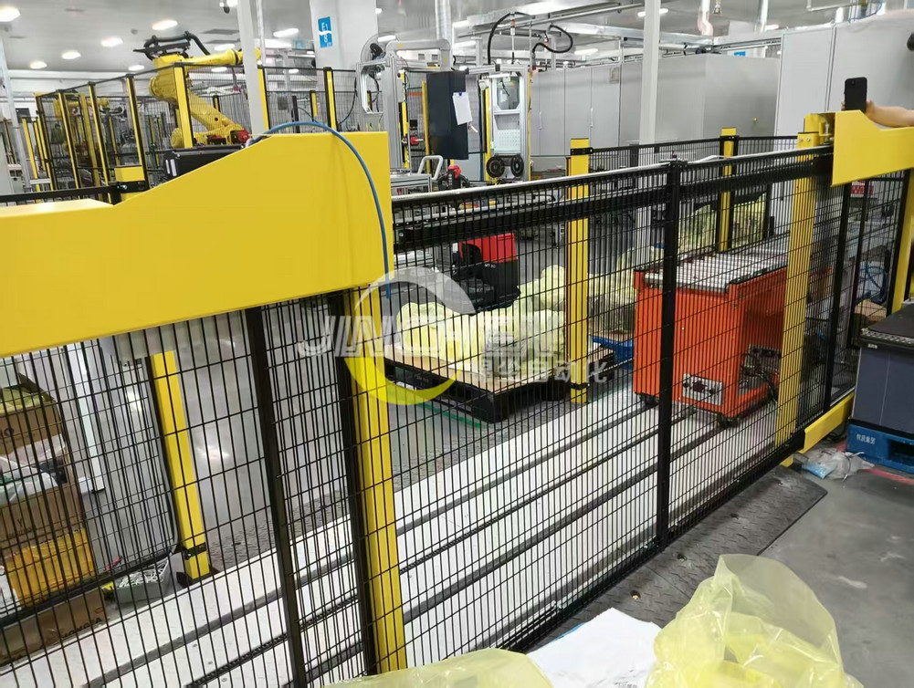 自動(dòng)門(mén)擺渡輥道線，封閉式輸送機(jī)，封閉輥道線，輥筒擺渡輸送線