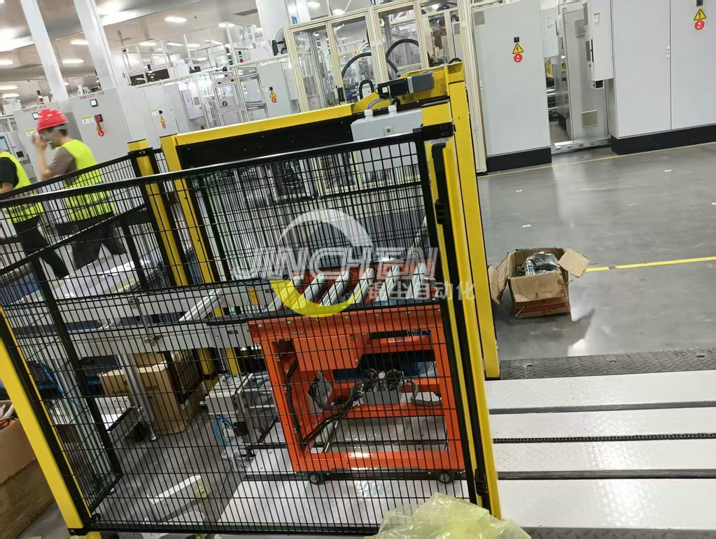 滾筒線，擺渡滾筒線，封閉式移動(dòng)輥道線